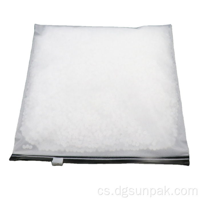 recyklované sáčky matné oblečení přepravní posuvné zipy sáčky